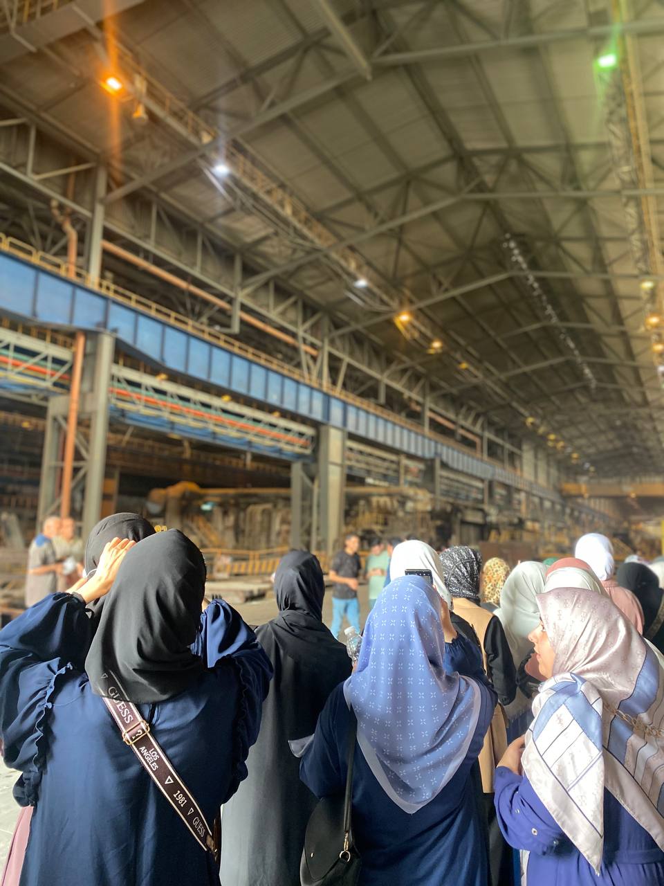 زيارة مصنع الحديد والصلب مصراته